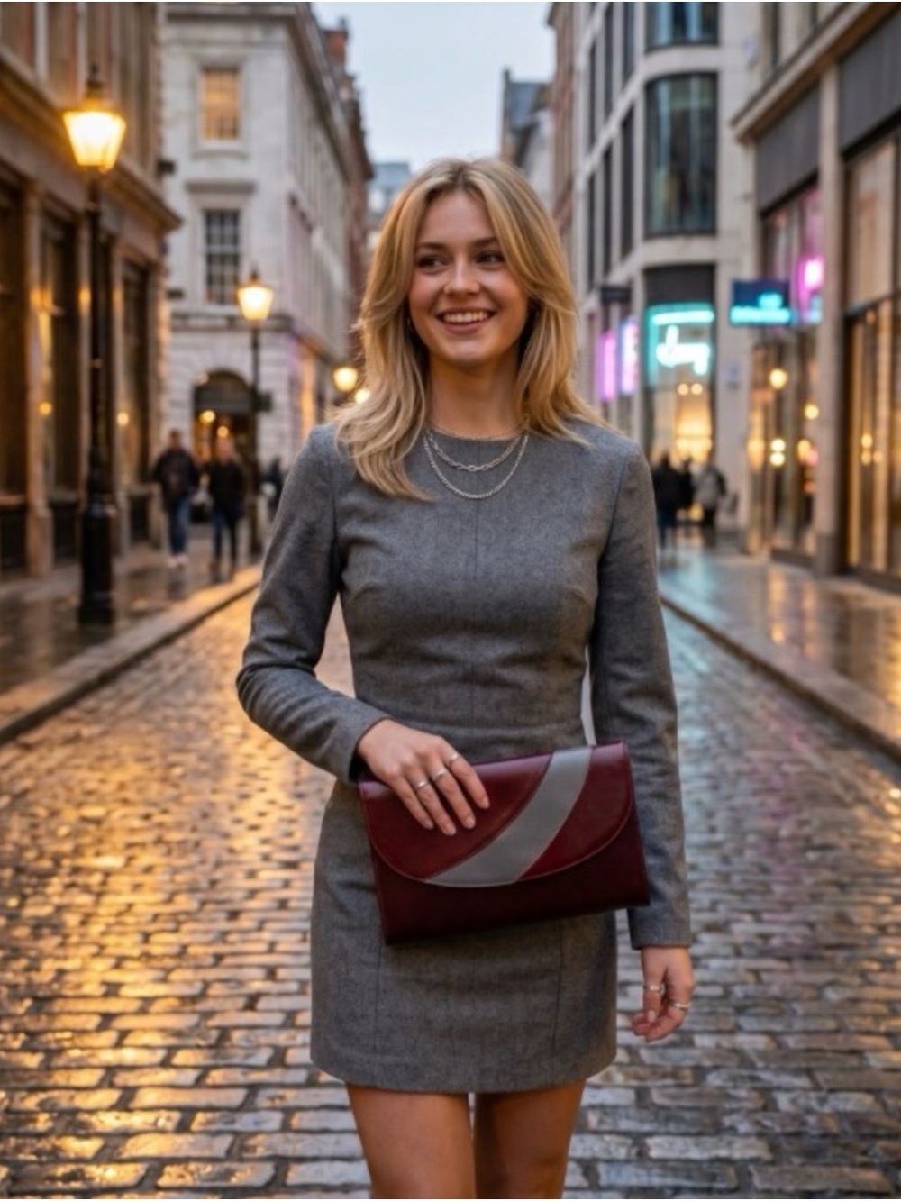 Bally 2-Way Shoulder Bag /
Clutch | Made in Italy |
Burgundy Leather Vintage - Picture 6 of 17